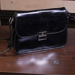 Vintage Giani Bernini Black Shoulder Bag